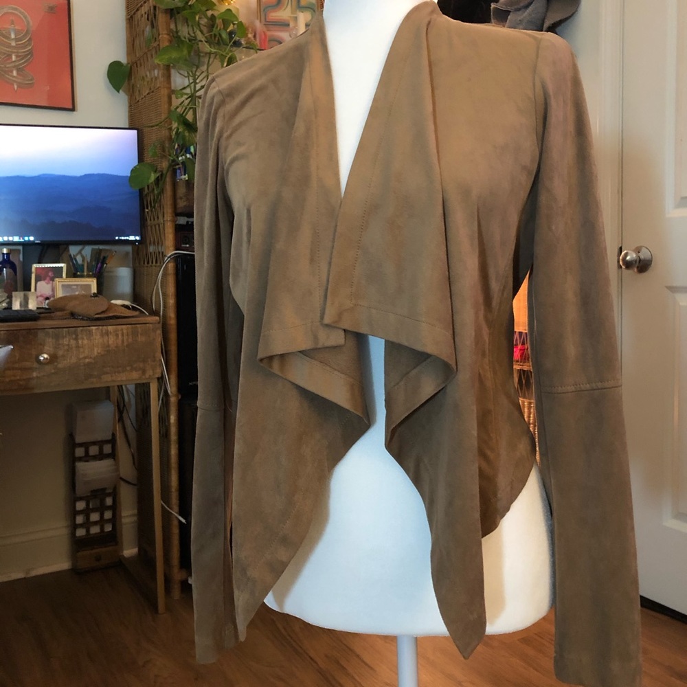 Faux Suede Jacket